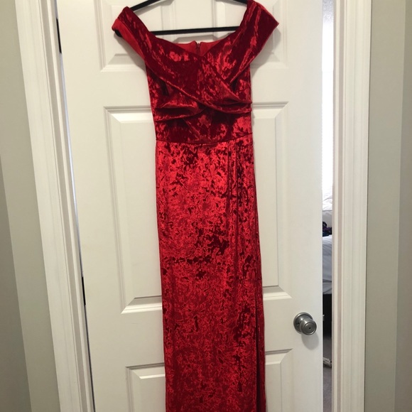 red velvet maxi